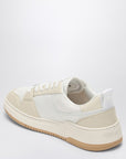 Ferragamo Low white leather trainer