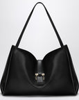 Ferragamo Large black leather tote bag