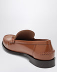 Ferragamo Moccasin with chain New Vara colour leather