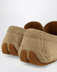 Ferragamo Safari-colored Gancini Driver loafer