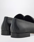 Ferragamo Black loafer with Gancini logo