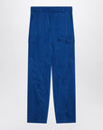 Ferragamo Electric blue cargo trousers