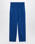 Ferragamo Electric blue cargo trousers