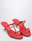 Ferragamo Flame red Mini Bow sandals