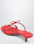 Ferragamo Flame red Mini Bow sandals