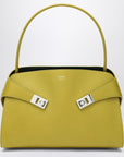Ferragamo Hug Soft M bag in Lime/Moss