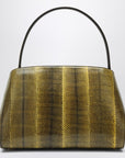 Ferragamo Hug Soft M bag in ginger/dark brown