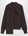 Ferragamo Clay mélange cashmere cardigan