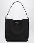 Longchamp M Le Roseau black Hobo Bag