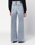 Mother The Ditcher Roller Sneak palazzo jeans