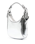 By Far Pre Cosmo metallic top-handle bag