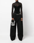By Far Pre Cosmo metallic top-handle bag