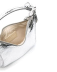 By Far Pre Cosmo metallic top-handle bag