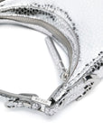 By Far Pre Cosmo metallic top-handle bag