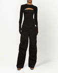 Dolce & Gabbana cropped button-fastening cardigan