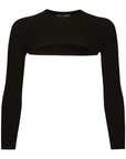 Dolce & Gabbana cropped button-fastening cardigan