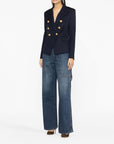 Balmain Double-breasted wool blazer