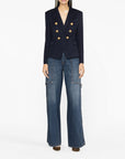 Balmain Double-breasted wool blazer
