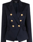 Balmain Double-breasted wool blazer