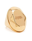 Alexander McQueen The Faceted Stone Ring