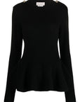Alexander McQueen Sweaters Black