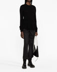 Alexander McQueen Sweaters Black