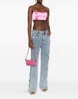 Benedetta Bruzziches Vittissima crystal-embellished shoulder bag