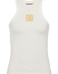 Balmain PB-embroidered tank top