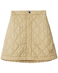 Burberry Quilted mini skirt