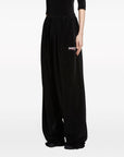 Balenciaga logo embroidered track pants