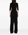 Balenciaga logo embroidered track pants