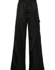 Off White Trousers Black