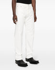 Off White 90's Logo Skate straight-leg jeans