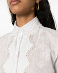 Ermanno Scervino Embroidered shirt dress