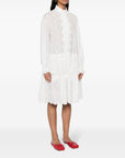 Ermanno Scervino Embroidered shirt dress