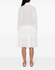 Ermanno Scervino Embroidered shirt dress