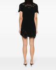 Ermanno Scervino Embroidered cotton short dress