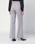 Victoria Beckham Pantalone Alina grey in wool