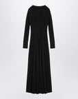 Victoria Beckham Black viscose dress with cut-out
