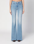 Mother Flared jeans The Doozy light blue washed