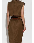 Saint Laurent Dresses Beige