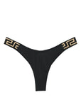 Versace Bikini bottoms with Greca detail