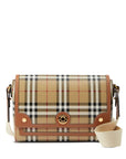 Burberry Checked Note Shoulder Bag