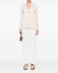 Harris Wharf London single-breasted blazer