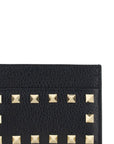 Valentino Garavani Rockstud leather card case