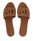 Dolce & Gabbana DG Logo leather sandals