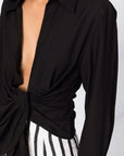 JACQUEMUS Shirts Black