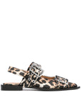 Ganni Printed Ballerinas