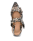 Ganni Printed Ballerinas