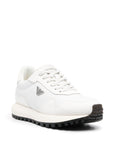 Emporio Armani Sneakers in recycled nylon with details in regenerated saffiano ASV